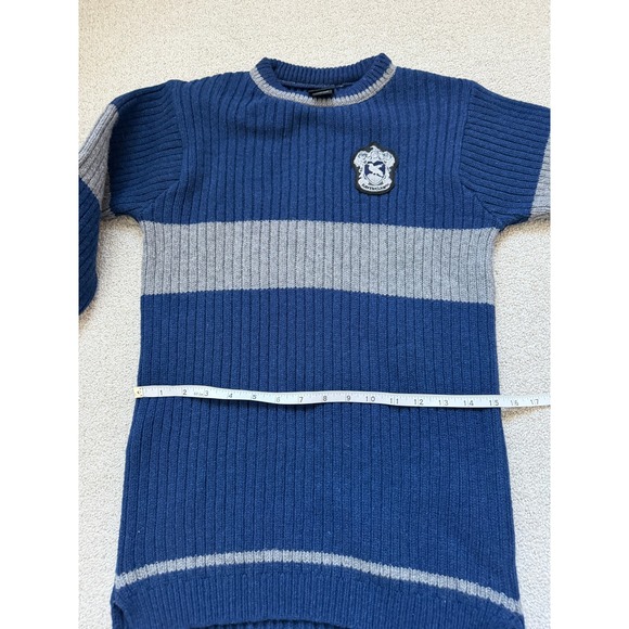 Harry Potter Ravenclaw Sweater Universal Studios 80% Wool Blend Scotland Small - Picture 6 of 7